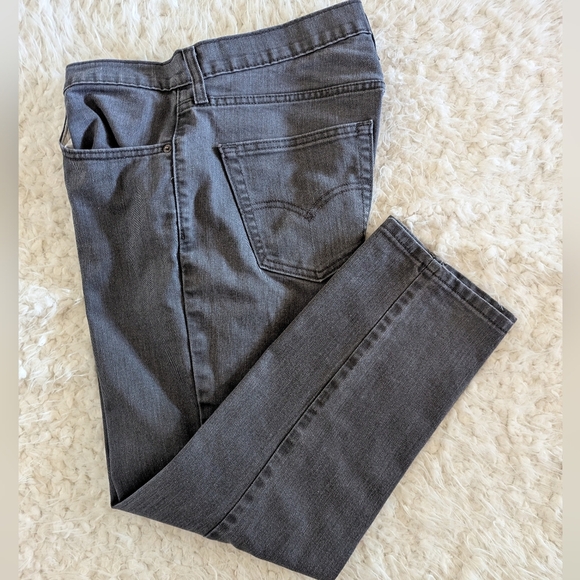 Levi's 541 Black Denim Men's Jeans Size 34 X 30 - Picture 6 of 7